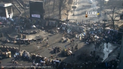 11:33 Скриншоты онлайн ТВ ситуации в г.Киеве 20 февраля