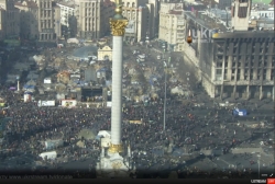 11:35 Скриншоты онлайн ТВ ситуации в г.Киеве 20 февраля