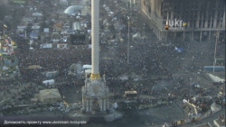 16:37 Скриншоты онлайн ТВ ситуации в г.Киеве 20 февраля