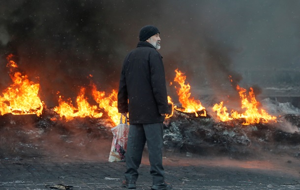 Пятый день противостояния на Грушевского. Фото-видерепортажи 23 января
