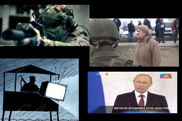 18/03/2014 Фотовидео хронология событий и столкновений в Украине