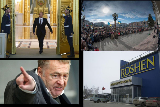 20/03/2014 Фотовидео хронология событий и столкновений в Украине
