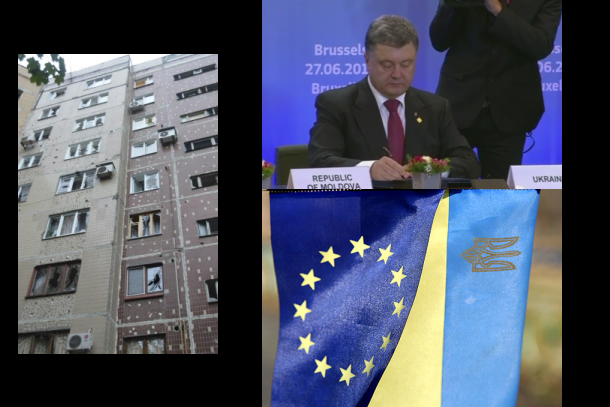 27/06/2014 Фотовидео хронология событий и столкновений в Украине