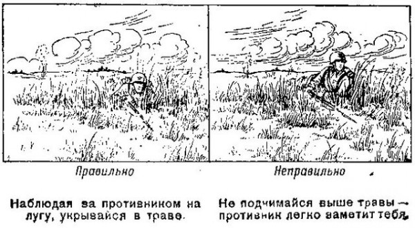 Памятка разведчику по маскировке Памятка разведчику по маскировке