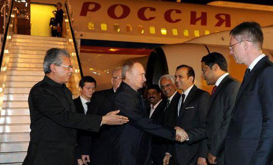 Путина опустили в Индии с первых же минут визита. ФОТО