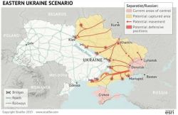 Американские эксперты назвали три варианта вторжения России в Украину