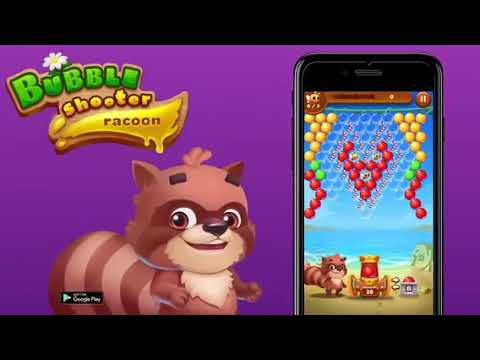 Bubble Shooter Raccoon