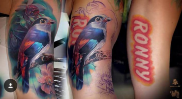 Виды татуировок, примеры Художественных татуировок