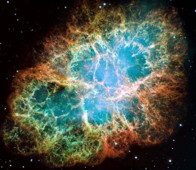 Крабовидная туманность - 25-летие телескопа Хаббл: лучшие фото космоса