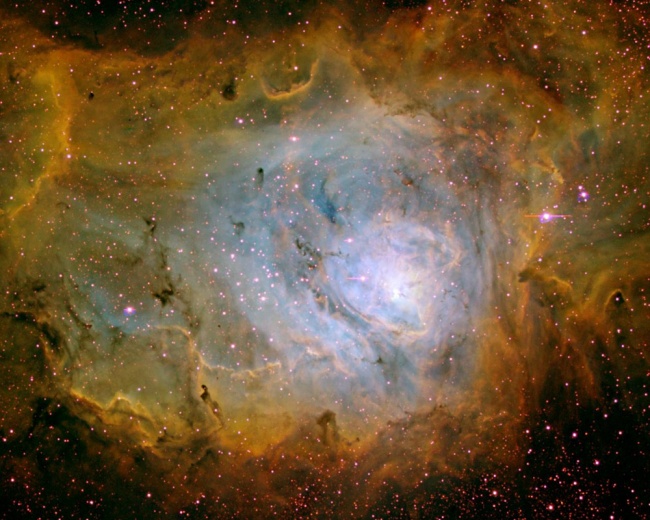 Туманность Лагуна - 25-летие телескопа Хаббл: лучшие фото космоса