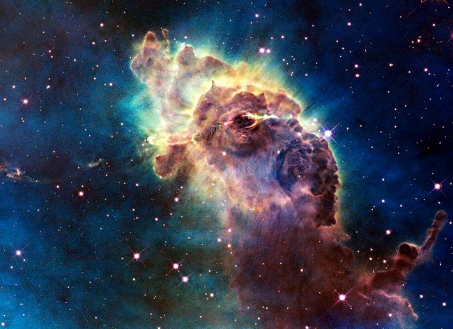 Туманность Карина - 25-летие телескопа Хаббл: лучшие фото космоса