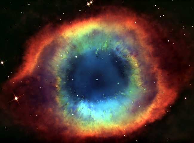 Туманность Глаз Бога (NGC 7293) - 25-летие телескопа Хаббл: лучшие фото космоса