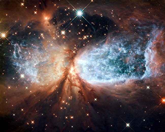 Регион с плотным звездообразованием - 25-летие телескопа Хаббл: лучшие фото космоса
