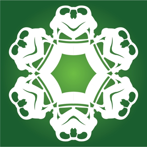 Stormtrooper 2 - Star Wars Snowflake