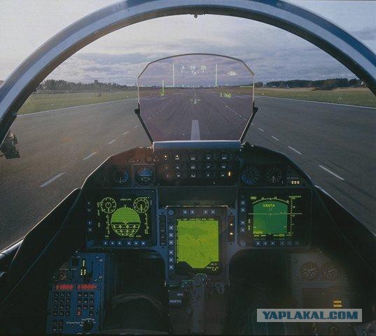 Gripen - Фото из кабин разных самолетов/вертолётов