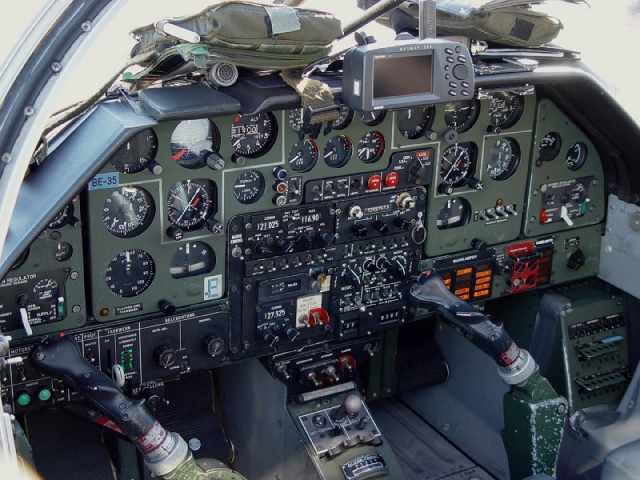 Saab 105_Sk60 - Фото из кабин разных самолетов/вертолётов
