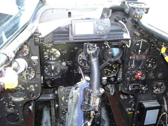 Vampire - j28b - Фото из кабин разных самолетов/вертолётов