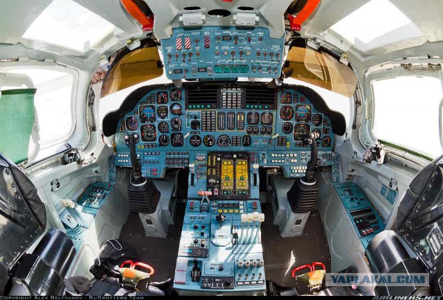Ту-160 - Фото из кабин разных самолетов/вертолётов