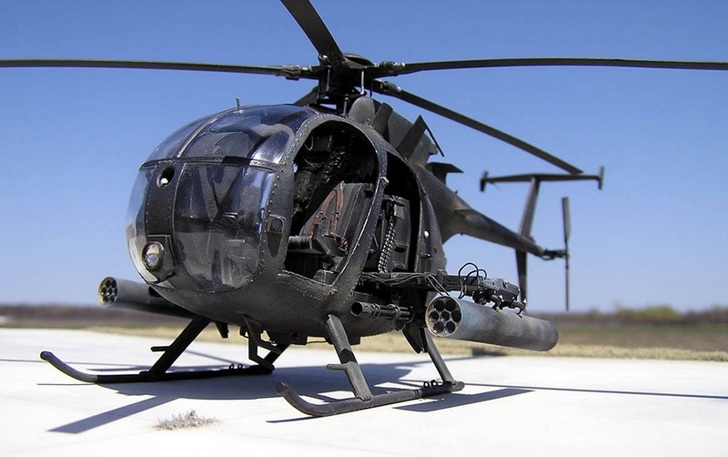 AH-6 Little Bird - Фото из кабин разной техники