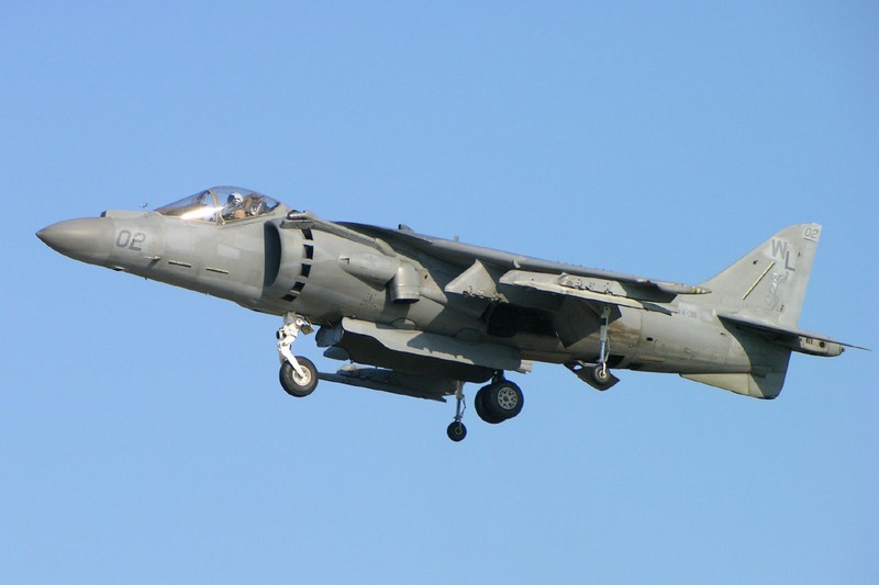 AV-8B Harrier II - Фото из кабин разной техники