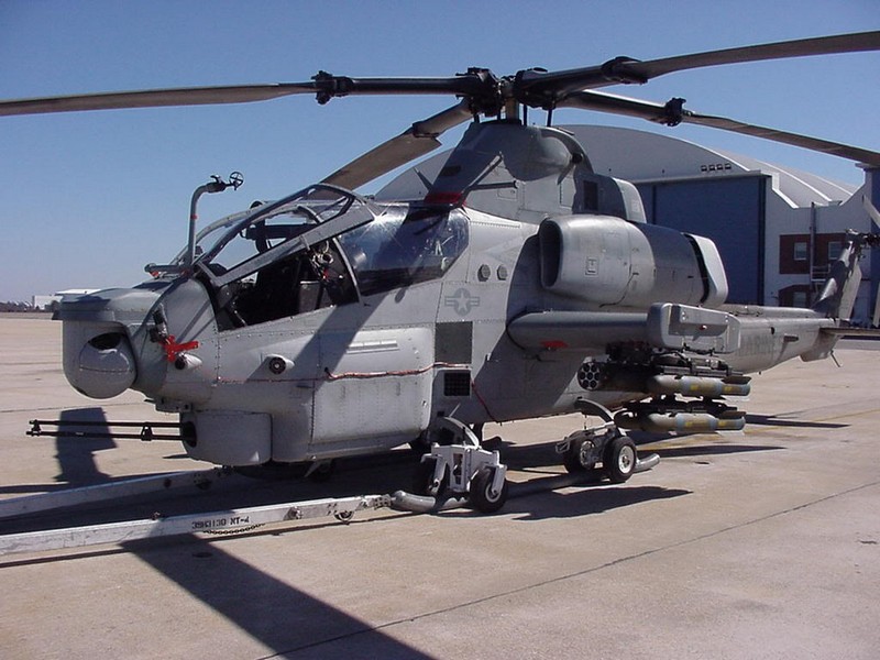 AH-1Z Viper Helicopter - Фото из кабин разной техники