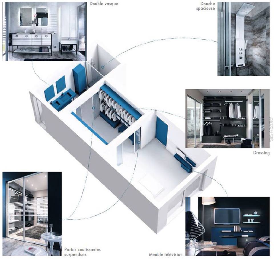 Примеры 3d планов квартир и домов
