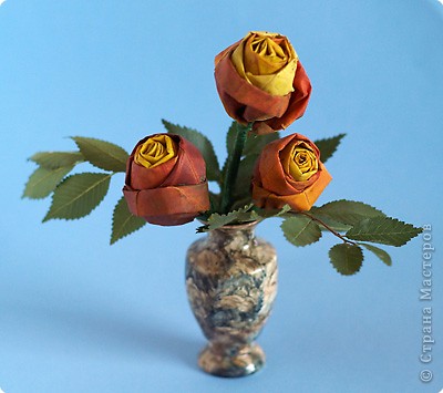 букет из кленовых роз 