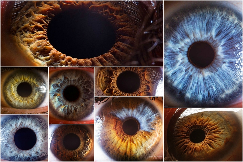Необычные макрофотографии глаз человека