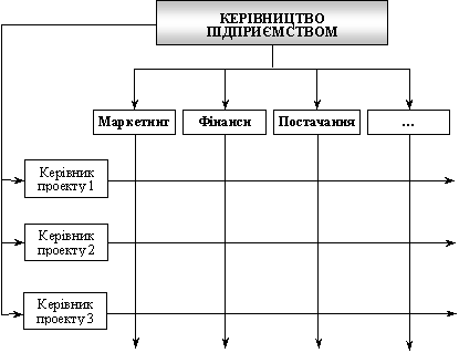 Матрична структура організації підприємства