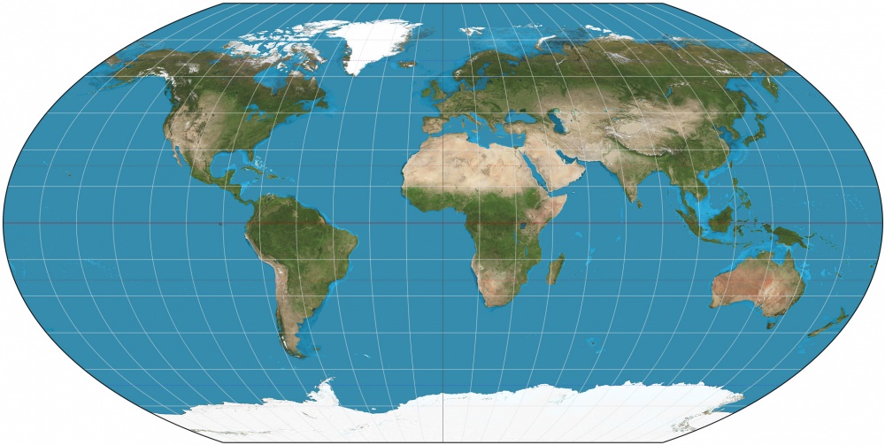 Истинные размеры стран на карте