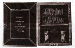 Электрохимический счетчик Эдисона, 1881 г.