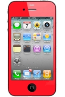 IPhone 4 W88 с чехлом Red IPhone 4 W88 с чехлом Red