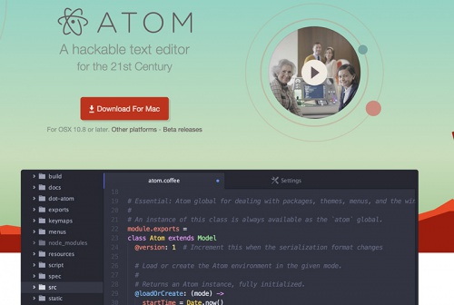 Atom.io - WYSIWYG HTML редакторы