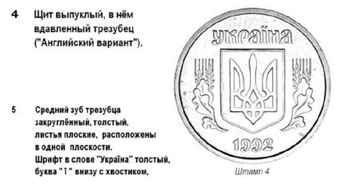 25 копеек 1992 года Украина