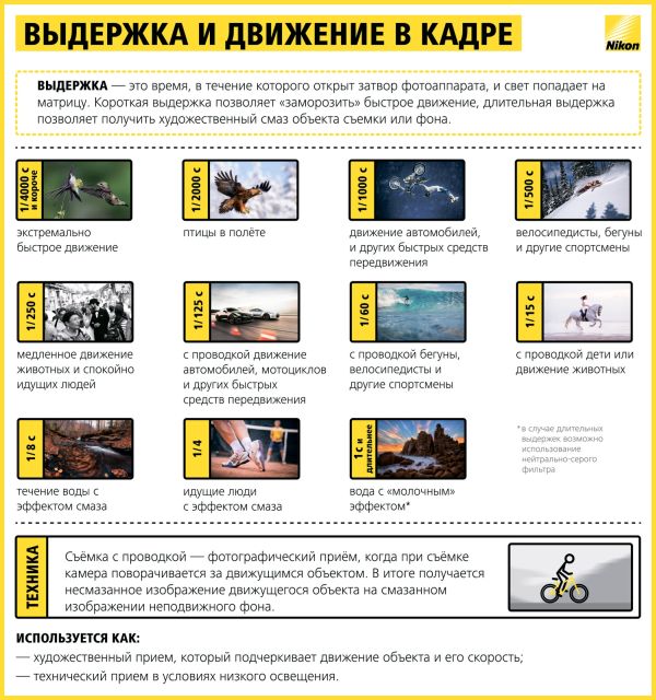 Шпаргалка начинающему фотографу Nikon