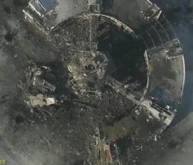 Украинские подразделения оставили руины нового терминала Донецкого аэропорта