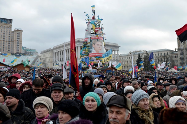 Народное вече. Фото ключевых событий Евромайдана 10-12 января Народное вече. Фото ключевых событий Евромайдана 10-12 января