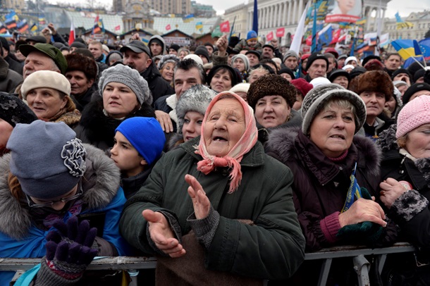 Народное вече. Фото ключевых событий Евромайдана 10-12 января