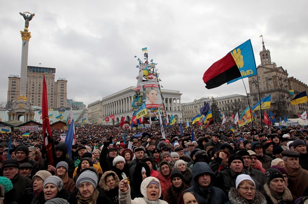 Народное вече. Фото ключевых событий Евромайдана 10-12 января