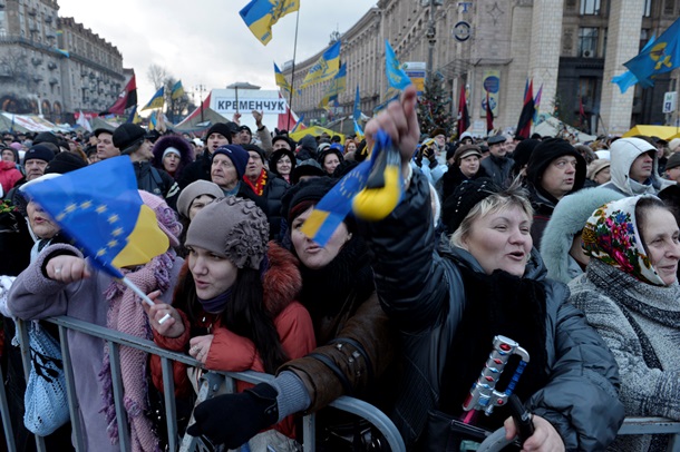 Народное вече. Фото ключевых событий Евромайдана 10-12 января