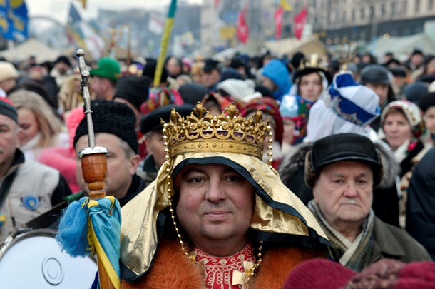 Народное вече. Фото ключевых событий Евромайдана 10-12 января Народное вече. Фото ключевых событий Евромайдана 10-12 января