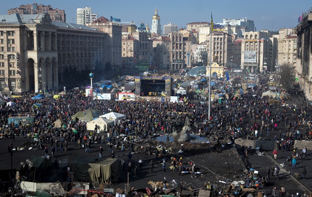 Панорамные снимки Майдана Независимости