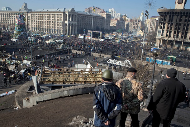 Панорамные снимки Майдана Независимости