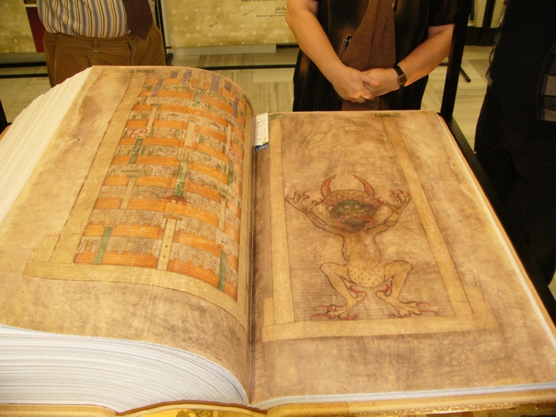 «Библия Дьявола» или Кодекс Гигас, Codex Gigas