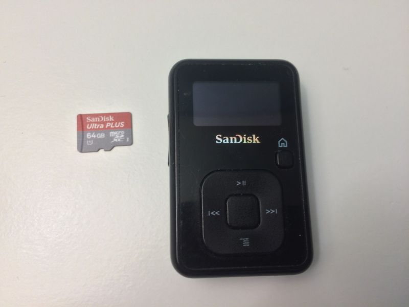 Разгон карты SanDisk на 64 ГБ для плеера SanDisk