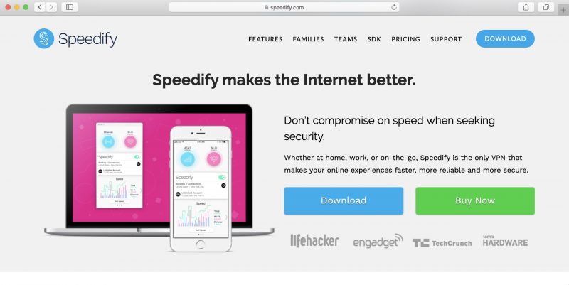Speedify - Бесплатные VPN-сервисы