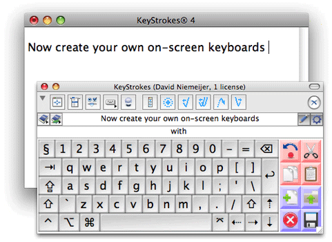 Экранная клавиатура (OSK) On-Screen Keyboards