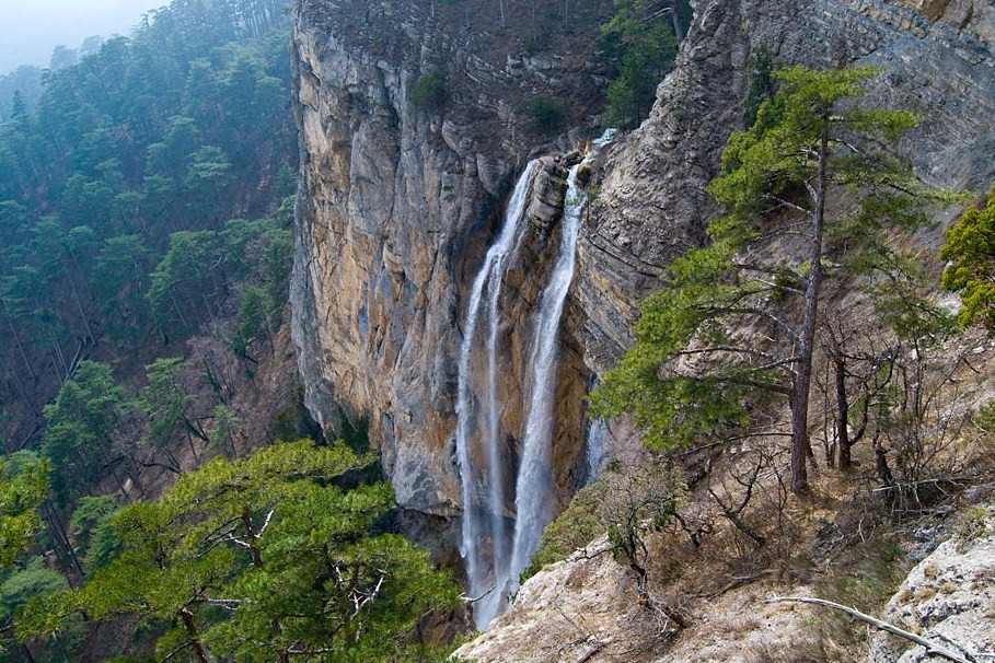 Водопад Учан-Су - ТОП водопадов Украины