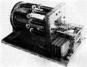 Действующая модель электродвигателя Б. С. Якоби