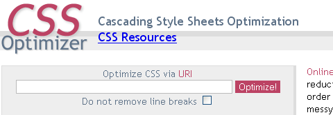 Онлайн-сервисы для сжатия и оптимизации CSS кода